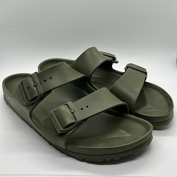 Birkenstock Shoes - Birkenstock Comfy Olive Green Slip On Sandals Slides Shoes **Size 9-9.5** ❤️❤️